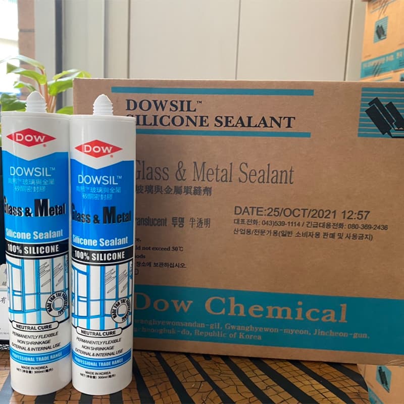 陶熙DOWSIL™ 玻璃與金屬矽酮密封膠